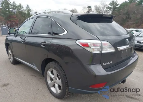 2010 Lexus Rx 350 from USA, damaged, VIN 2T2BK1BA0AC030679
